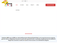 Tablet Screenshot of fondazioneandi.org